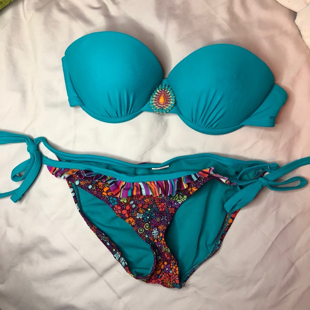 Xhilaration/Target bathing suit, mermaid vibes